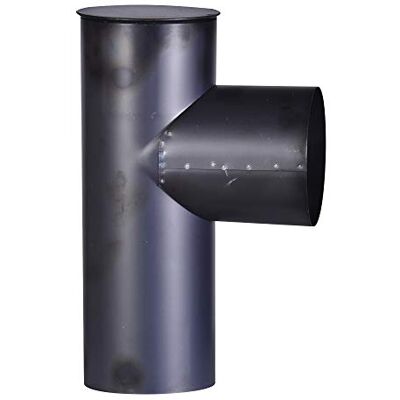 FIREFIX O120/KK Blauglanzblech Kapselknie, 300 mm lang, ø 120 mm Ofenrohre aus Stahlblech, 0,6 mm stark, gebläut, innenliegend gemufft, Längen lasergeschweißt FIREFIX O120/KK Blauglanzblech Kapselknie, 300 mm lang, ø 120 mm Ofenrohre aus Stahlblech, 0,6 mm stark, gebläut, innenliegend gemufft, Längen lasergeschweißt