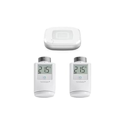 Homematic IP Set Heizen mit Access Point, 2X Heizkörperthermostat HmIP-eTRV-2 Homematic IP Set Heizen mit Access Point, 2X Heizkörperthermostat HmIP-eTRV-2
