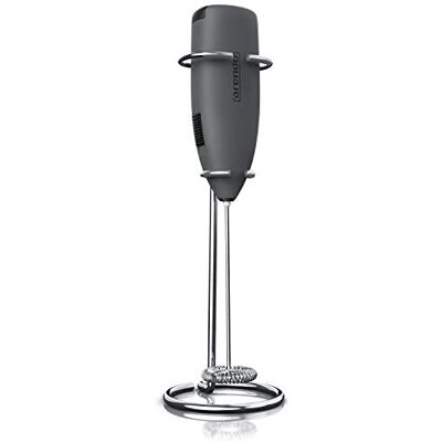 Arendo Milchaufschäumer elektrischer Stab Milchaufschäumer mit Batteriebetrieb Motor mit 14.200 U/min Spezialspirale Cappuccino Shakes Cocktails Dressings – leichte Reinigung Arendo Milchaufschäumer elektrischer Stab Milchaufschäumer mit Batteriebetrieb Motor mit 14.200 U/min Spezialspirale Cappuccino Shakes Cocktails Dressings – leichte Reinigung