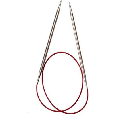 chiaogoo RED Lace Rundstricknadel Edelstahl 100 cm 3,50 mm 1 Stück chiaogoo RED Lace Rundstricknadel Edelstahl 100 cm 3,50 mm 1 Stück