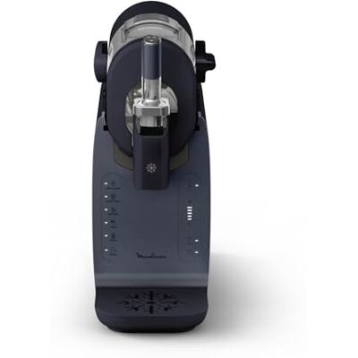Moulinex Freezi, Instant-Kühlmaschine, 5 automatische Programme, leise Bereiten Sie Eis und Eisgetränke sofort zu, 8 Portionen, automatisches Spülprogramm, Blau, MJ8024 Moulinex Freezi, Instant-Kühlmaschine, 5 automatische Programme, leise Bereiten Sie Eis und Eisgetränke sofort zu, 8 Portionen, automatisches Spülprogramm, Blau, MJ8024