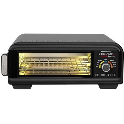Melchioni Family Pizzaofen und Luftfritteuse FRY 18 l, elektrischer Multifunktionsofen bei 400 °C für knusprige Pizza Melchioni Family Pizzaofen und Luftfritteuse FRY 18 l, elektrischer Multifunktionsofen bei 400 °C für knusprige Pizza