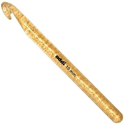 Addi Wollhäkelnadel Champagner 10,00 mm 15 cm Addi Wollhäkelnadel Champagner 10,00 mm 15 cm