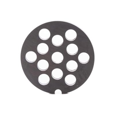 Porkert Lochscheibe Größe 5/8 mm aus Kohlenstoffstahl, Zubehör für manuellen Fleischwolf Größe 5, kompatibel ausschließlich mit Fleischwölfen Porkert Lochscheibe Größe 5/8 mm aus Kohlenstoffstahl, Zubehör für manuellen Fleischwolf Größe 5, kompatibel ausschließlich mit Fleischwölfen