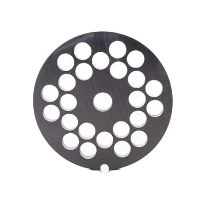 Porkert Lochscheibe Größe 32/12 mm aus Kohlenstoffstahl, Zubehör für manuellen Fleischwolf Größe 32, kompatibel ausschließlich mit Fleischwölfen Porkert Lochscheibe Größe 32/12 mm aus Kohlenstoffstahl, Zubehör für manuellen Fleischwolf Größe 32, kompatibel ausschließlich mit Fleischwölfen