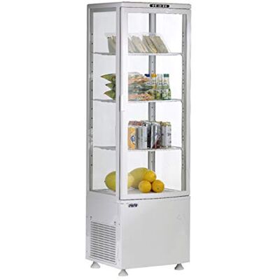 Saro 330-1035 Umluftkühlvitrine, SVEN, Weiß Saro 330-1035 Umluftkühlvitrine, SVEN, Weiß