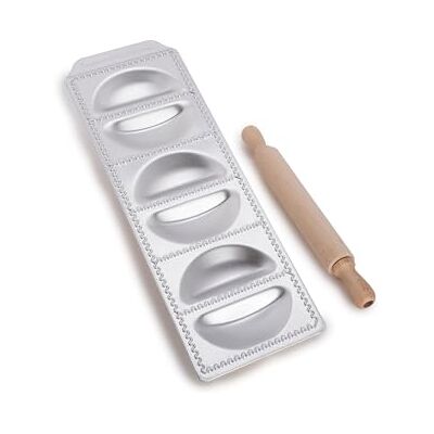 Imperia Raviolamp Classica Linie. Ravioliformen. 100% Made in Italy. Zubehör für Nudelmaschinen. Aluminium-Nudelschneider für frische Pasta. Mit Nudelholz. Imperia Raviolamp Classica Linie. Ravioliformen. 100% Made in Italy. Zubehör für Nudelmaschinen. Aluminium-Nudelschneider für frische Pasta. Mit Nudelholz.