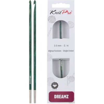 KnitPro Dreamz Afghanische/tunesische Häkelnadeln 3,5 mm KnitPro Dreamz Afghanische/tunesische Häkelnadeln 3,5 mm