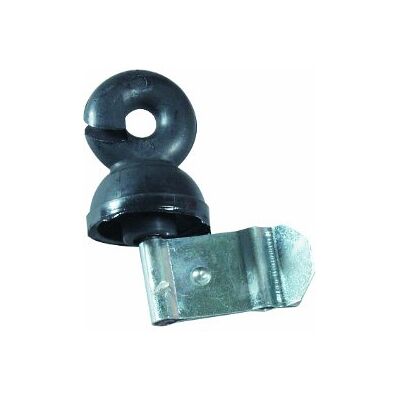 Göbel Weidezaun Elektrozaun Isolator Vollringisolator mit Metallklemme schwarz (50er Pack) Göbel Weidezaun Elektrozaun Isolator Vollringisolator mit Metallklemme schwarz (50er Pack)