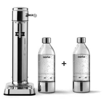 aarke Carbonator 3 Wassersprudler aus Edelstahl im Edelstahl Finish aarke Carbonator 3 Wassersprudler aus Edelstahl im Edelstahl Finish
