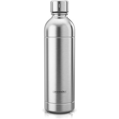 Arendo Wassersprudler 1000 ml Wasserflasche BPA frei – Edelstahl – Ersatz kein Plastik Soda Maker Sodastream Arendo Wassersprudler 1000 ml Wasserflasche BPA frei – Edelstahl – Ersatz kein Plastik Soda Maker Sodastream