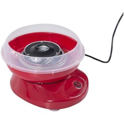 HOMCOM Zuckerwattemaschine für Zuhause mit Stäbchen 550W Höhe 18 cm Rot HOMCOM Zuckerwattemaschine für Zuhause mit Stäbchen 550W Höhe 18 cm Rot