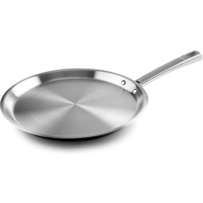 LACOR 45829 – Foodie-Crêpe-Macher, 18/10 Edelstahl, PFOA-frei, äh... Aus lebensmittelechtem Edelstahl gefertigt; hohe Korrosionsbeständigkeit und Haltbarkeit im täglichen Gebrauch LACOR 45829 – Foodie-Crêpe-Macher, 18/10 Edelstahl, PFOA-frei, äh... Aus lebensmittelechtem Edelstahl gefertigt; hohe Korrosionsbeständigkeit und Haltbarkeit im täglichen Gebrauch