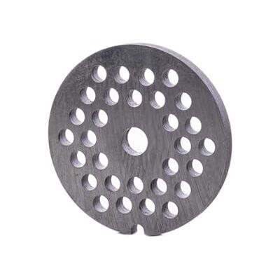 Porkert Lochscheibe Größe 10/6 mm aus Kohlenstoffstahl, Zubehör für manuellen Fleischwolf Größe 10, kompatibel ausschließlich mit Fleischwölfen Porkert Lochscheibe Größe 10/6 mm aus Kohlenstoffstahl, Zubehör für manuellen Fleischwolf Größe 10, kompatibel ausschließlich mit Fleischwölfen