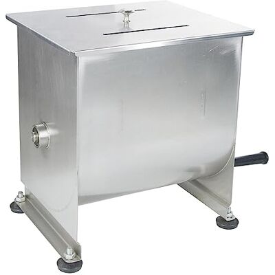 Allpax Fleischmischer 40 Liter aus Edelstahl manuell (Handkurbel) Mischkapazität: 26-35 kg Allpax Fleischmischer 40 Liter aus Edelstahl manuell (Handkurbel) Mischkapazität: 26-35 kg