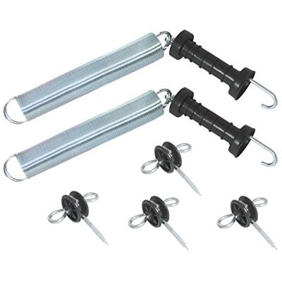 Eider 10296-000 Torgriff-Set: 2 x Torfeder & 4 x Torgriffisolatoren Eider 10296-000 Torgriff-Set: 2 x Torfeder & 4 x Torgriffisolatoren