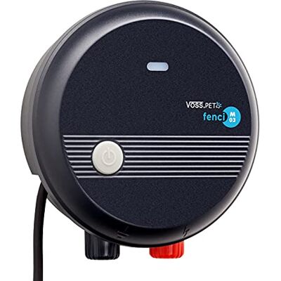 Voss Elektrozaungerät fenci M03 spezielle 230V Weidezaungerät mit dem SafeShock – Extrem Leise Ideal für Ihr Haustier Katzennetz Marderabwehr Waschbärenabwehr Taubenabwehr Elektrozaun Voss Elektrozaungerät fenci M03 spezielle 230V Weidezaungerät mit dem SafeShock – Extrem Leise Ideal für Ihr Haustier Katzennetz Marderabwehr Waschbärenabwehr Taubenabwehr Elektrozaun