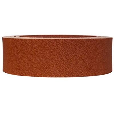 Lederriemen.com Wasserbüffel Lederriemen 'Florida', Pull Up Büffelleder mit leichtem Glanz, Breite:3cm breit, Farbe:Cognac Lederriemen.com Wasserbüffel Lederriemen 'Florida', Pull Up Büffelleder mit leichtem Glanz, Breite:3cm breit, Farbe:Cognac