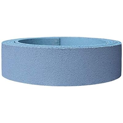Lederriemen.com Lederriemen Rindsleder 'Velours', mittel-weiches Velourleder, Wildleder Riemen, Farbe:hellblau, Breite:4.5cm breit Lederriemen.com Lederriemen Rindsleder 'Velours', mittel-weiches Velourleder, Wildleder Riemen, Farbe:hellblau, Breite:4.5cm breit