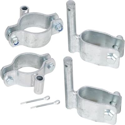 Voss Panel-Scharnier Schelle 76mm feuerverzinkt alle Panelgrößen extrem stabil, stabile Fixierung, schnell einzurichten Voss Panel-Scharnier Schelle 76mm feuerverzinkt alle Panelgrößen extrem stabil, stabile Fixierung, schnell einzurichten