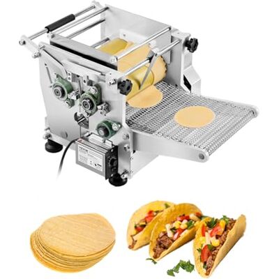 VEVOR elektrischer Tortillamaker, automatische Maschine zur Herstellung von Maistortillas mit Antihaftbeschichtung & Formen (5,5 Zoll), für die Herstellung von Sopes Roti Pita Tortilla VEVOR elektrischer Tortillamaker, automatische Maschine zur Herstellung von Maistortillas mit Antihaftbeschichtung & Formen (5,5 Zoll), für die Herstellung von Sopes Roti Pita Tortilla