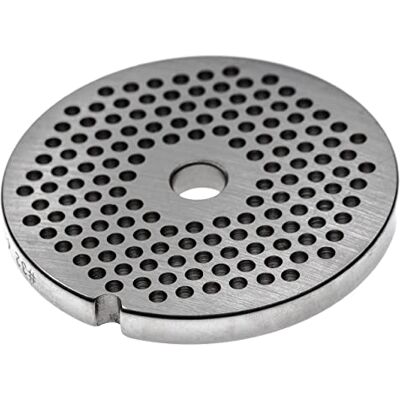 HWBW Fleischwolf Scheibe - Größe 32, Edelstahl, kompatibel mit Fama, 4,5mm/13,4mm Löcher HWBW Fleischwolf Scheibe - Größe 32, Edelstahl, kompatibel mit Fama, 4,5mm/13,4mm Löcher