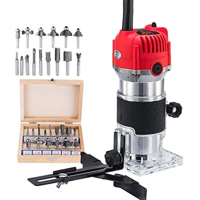 Generic Oberfräsen-Werkzeug, elektrischer Trimmer, Holzfräser, Holzbearbeitung, Fräser, Zimmerei, manuelle Trimmer-Werkzeuge, Fräser, Kantenverbinder, 1200 W, 35.000 U/min (Farbe: Oorange-Rot) (Oorange-Rot) Generic Oberfräsen-Werkzeug, elektrischer Trimmer, Holzfräser, Holzbearbeitung, Fräser, Zimmerei, manuelle Trimmer-Werkzeuge, Fräser, Kantenverbinder, 1200 W, 35.000 U/min (Farbe: Oorange-Rot) (Oorange-Rot)