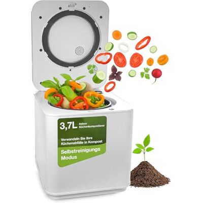 Rosenstein & Söhne Elektrischer Komposter: Elektrischer Kompostierer, 3,7 l, 550 W, Autoclean, Aktivkohlefilter (Küchenkomposter, Composter, Kitchen) Rosenstein & Söhne Elektrischer Komposter: Elektrischer Kompostierer, 3,7 l, 550 W, Autoclean, Aktivkohlefilter (Küchenkomposter, Composter, Kitchen)