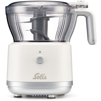 Solis Multi Chopper – Zerkleinerer mit 2 Behältern & Emulgierscheibe für Gemüse, Fleisch, Kräuter & Dips – mit Start-Sicherheitsschalter & Saugnapf, spülmaschinengeeignet Solis Multi Chopper – Zerkleinerer mit 2 Behältern & Emulgierscheibe für Gemüse, Fleisch, Kräuter & Dips – mit Start-Sicherheitsschalter & Saugnapf, spülmaschinengeeignet
