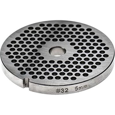 vhbw Lochscheibe Gr. 32 für Fleischwolf Lochdurchmesser 5mm 13,4mm Bohrung, Edelstahl vhbw Lochscheibe Gr. 32 für Fleischwolf Lochdurchmesser 5mm 13,4mm Bohrung, Edelstahl