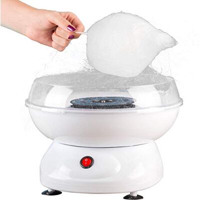 Rosenstein & Söhne Zuckerwattemaschine: Zuckerwatte-Maschine mit spülmaschinenfesten Aufsätzen, 500 Watt (Zuckerwattenmaschine, Zuckerwattemaschine Set, Schal) Rosenstein & Söhne Zuckerwattemaschine: Zuckerwatte-Maschine mit spülmaschinenfesten Aufsätzen, 500 Watt (Zuckerwattenmaschine, Zuckerwattemaschine Set, Schal)