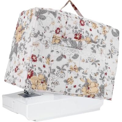 Generic Nähmaschinenschutz-Organizer, Gesteppte Blumenoptik (Stil 11) Gesteppter Stoffschutz, Organizer, Nähzubehör, Staubschutzbezug mit Blumenmuster (Style 11) Generic Nähmaschinenschutz-Organizer, Gesteppte Blumenoptik (Stil 11) Gesteppter Stoffschutz, Organizer, Nähzubehör, Staubschutzbezug mit Blumenmuster (Style 11)