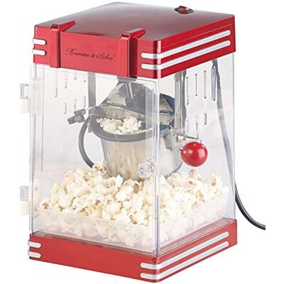 Rosenstein & Söhne Mini Popcornmaschine: Mini-Retro-Popcorn-Maschine 'Theater' im 50er-Jahre-Look, 230 Watt (Popcornmaschine für süßes Popcorn, Profi-Retro-Maschinen, Küche) Rosenstein & Söhne Mini Popcornmaschine: Mini-Retro-Popcorn-Maschine 'Theater' im 50er-Jahre-Look, 230 Watt (Popcornmaschine für süßes Popcorn, Profi-Retro-Maschinen, Küche)