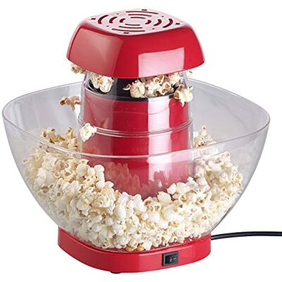 Rosenstein & Söhne Popcorn Gerät: Heißluft-Popcorn-Maschine mit Auffangschale, für 80 g Mais, 1.200 Watt (Retro-Heißluft-Maschinen, Popkorn-Automat, Kino) Rosenstein & Söhne Popcorn Gerät: Heißluft-Popcorn-Maschine mit Auffangschale, für 80 g Mais, 1.200 Watt (Retro-Heißluft-Maschinen, Popkorn-Automat, Kino)