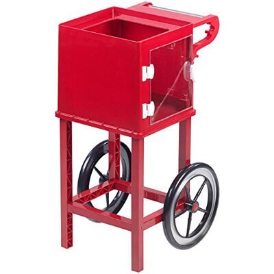 Rosenstein & Söhne Zubehör zu Popcorn Gerät: Rollwagen im Retro-Design für Popcorn-Maschine "Movie", rot (Popcornmaschine süßes, süßes Maschinen, Topf) Rosenstein & Söhne Zubehör zu Popcorn Gerät: Rollwagen im Retro-Design für Popcorn-Maschine "Movie", rot (Popcornmaschine süßes, süßes Maschinen, Topf)