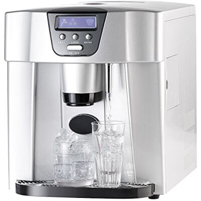 Rosenstein & Söhne Eiswürfelspender: Eiswürfelmaschine EWS-2300, Eis- und Wasserspender (Eiswürfelmaschine Wasseranschluss, Eiswürfelmacher, Ice) Rosenstein & Söhne Eiswürfelspender: Eiswürfelmaschine EWS-2300, Eis- und Wasserspender (Eiswürfelmaschine Wasseranschluss, Eiswürfelmacher, Ice)