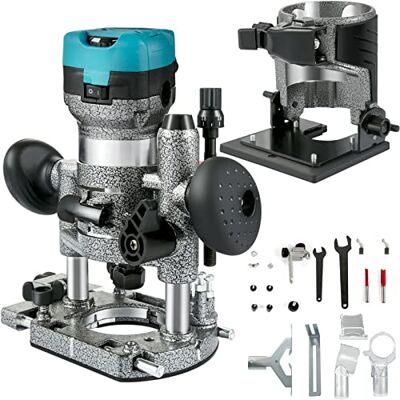Generic Elektrischer Trimmer für die Holzbearbeitung, Handholzfräsmaschine, Tischlerwerkzeuge zum Trimmen, Schlitzen, Fräsen, Nuten, Schnitzen (Farbe: 4 Basen-C, Größe: 1) (Tauchneigung 1) Generic Elektrischer Trimmer für die Holzbearbeitung, Handholzfräsmaschine, Tischlerwerkzeuge zum Trimmen, Schlitzen, Fräsen, Nuten, Schnitzen (Farbe: 4 Basen-C, Größe: 1) (Tauchneigung 1)