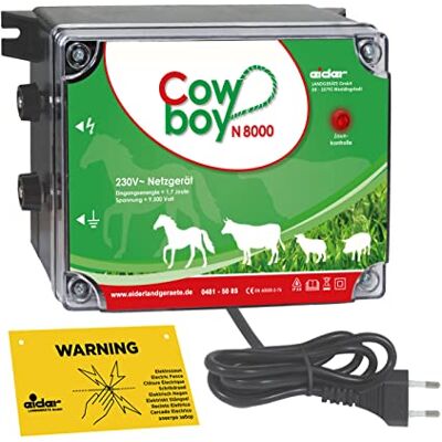 Eider Weidezaungerät Cowboy N8000 l Optimal für Pferde l Made in Germany Spitzenpreis Eider Weidezaungerät Cowboy N8000 l Optimal für Pferde l Made in Germany Spitzenpreis