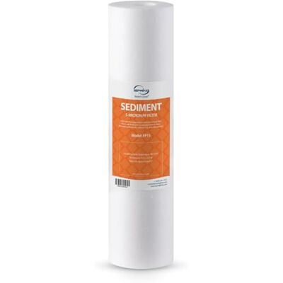iSpring FP15 Universal-Sediment-Filterpatronen, mehrschichtig, 10" x 2.5", weiß iSpring FP15 Universal-Sediment-Filterpatronen, mehrschichtig, 10" x 2.5", weiß