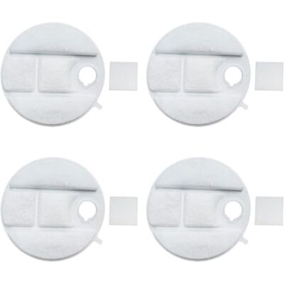 LfrXtra 4 Packersatzfilter Für PET Fountain Einzigartige Runde Doppelfiltration Doppelfiltrationsersatz LfrXtra 4 Packersatzfilter Für PET Fountain Einzigartige Runde Doppelfiltration Doppelfiltrationsersatz