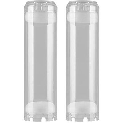 Akfldms 2X 10 Wiederverwendbares Leeres Klares Patronen Wasser Filter Gehäuse Verschiedene Medien NachfüLlbar Akfldms 2X 10 Wiederverwendbares Leeres Klares Patronen Wasser Filter Gehäuse Verschiedene Medien NachfüLlbar