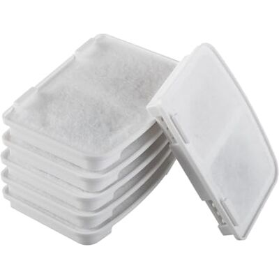 Green Blue Ersatzfilter für Wasserspender 6er Pack Entfernt Verunreinigungen und Gerüche Frisches und gesundes Wasser für Haustiere (6X Filter) Green Blue Ersatzfilter für Wasserspender 6er Pack Entfernt Verunreinigungen und Gerüche Frisches und gesundes Wasser für Haustiere (6X Filter)