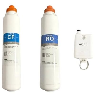 Cadfghjk Ersatzfilterset Kompatibel Mit Aqua Global MINI TOUCH/FLEXIBLE TOUCH Wasserreiniger, 3-stufiger CF-Verbund + RO-Umkehrosmose + ACF1 Post-Kohlefilter-Kit Cadfghjk Ersatzfilterset Kompatibel Mit Aqua Global MINI TOUCH/FLEXIBLE TOUCH Wasserreiniger, 3-stufiger CF-Verbund + RO-Umkehrosmose + ACF1 Post-Kohlefilter-Kit