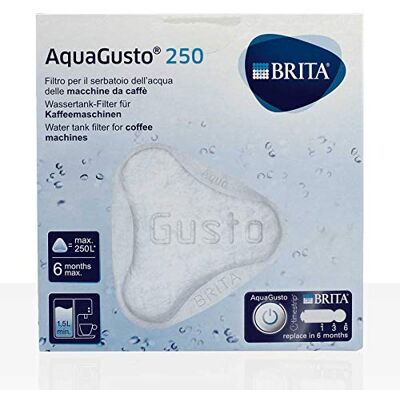 Aqua Gusto Brita 250 Wassertank-Filter für Kaffeemaschinen 10 x 1Stk Aqua Gusto Brita 250 Wassertank-Filter für Kaffeemaschinen 10 x 1Stk