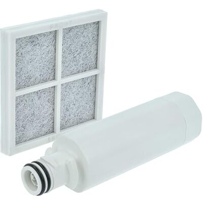 vhbw 1x Luftfilter, 1x Wasserfilter kompatibel mit LG GC-G22FFQWJ.AEPQGSF, GC-G22FFQWJ.AEPQU, GC-G24FFCEJ.AEVQEUR Kühlschrank vhbw 1x Luftfilter, 1x Wasserfilter kompatibel mit LG GC-G22FFQWJ.AEPQGSF, GC-G22FFQWJ.AEPQU, GC-G24FFCEJ.AEVQEUR Kühlschrank