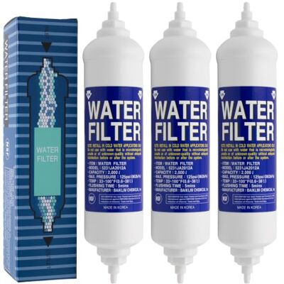 DD-7098 Water Filter 5231JA2012A 3x Wasserfilter für LG, Hotpoint Kühlschränke Externe Filterpatrone für LG, Hotpoint Kühlschränke; ersetzt Modelle 5231JA2012B, BL9808, BL-9808 DD-7098 Water Filter 5231JA2012A 3x Wasserfilter für LG, Hotpoint Kühlschränke Externe Filterpatrone für LG, Hotpoint Kühlschränke; ersetzt Modelle 5231JA2012B, BL9808, BL-9808