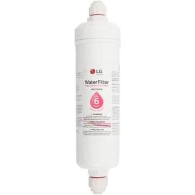 LG ADQ73693901 Ersatz-Kühlschrank-Wasserfilterkartusche (1 Stück) Für Kühlschränke mit externem Festwasseranschluß LG ADQ73693901 Ersatz-Kühlschrank-Wasserfilterkartusche (1 Stück) Für Kühlschränke mit externem Festwasseranschluß