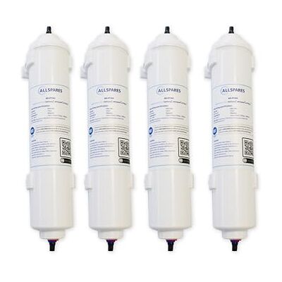 AllSpares Wasserfilter für Samsung DA29-10105J, HAFEX/EXP, EF-9603, WSF-100 LG 5231JA2010B, ADQ73693901, ADQ736939 Whirlpool WPRO USC100 (4 Stück) AllSpares Wasserfilter für Samsung DA29-10105J, HAFEX/EXP, EF-9603, WSF-100 LG 5231JA2010B, ADQ73693901, ADQ736939 Whirlpool WPRO USC100 (4 Stück)