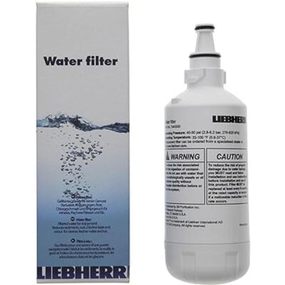 Liebherr 7440000 und 744000200 Kühlschrank-Wasserfilter OEM, weiß, klein Liebherr 7440000 und 744000200 Kühlschrank-Wasserfilter OEM, weiß, klein