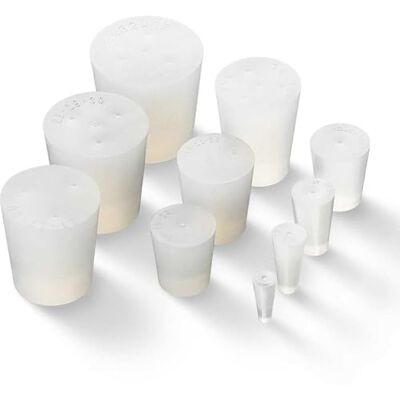 Tuuters Silikonstopfen 10 Stück (20 x Ø12 x 8 mm) Stopfen Pfropf konisch Abflussstopfen, Rohrstopfen, Blindstopfen für Rohre, Reagenzglas, Flaschen, Verschließen, Rohrabdichtung aus Naturkautschuk Tuuters Silikonstopfen 10 Stück (20 x Ø12 x 8 mm) Stopfen Pfropf konisch Abflussstopfen, Rohrstopfen, Blindstopfen für Rohre, Reagenzglas, Flaschen, Verschließen, Rohrabdichtung aus Naturkautschuk